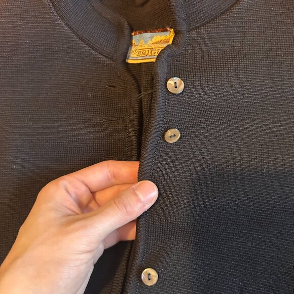 1950s Pure virgin wool Brigus Knitting Mills black fully-fashioned blazer! - Picture 13 of 16